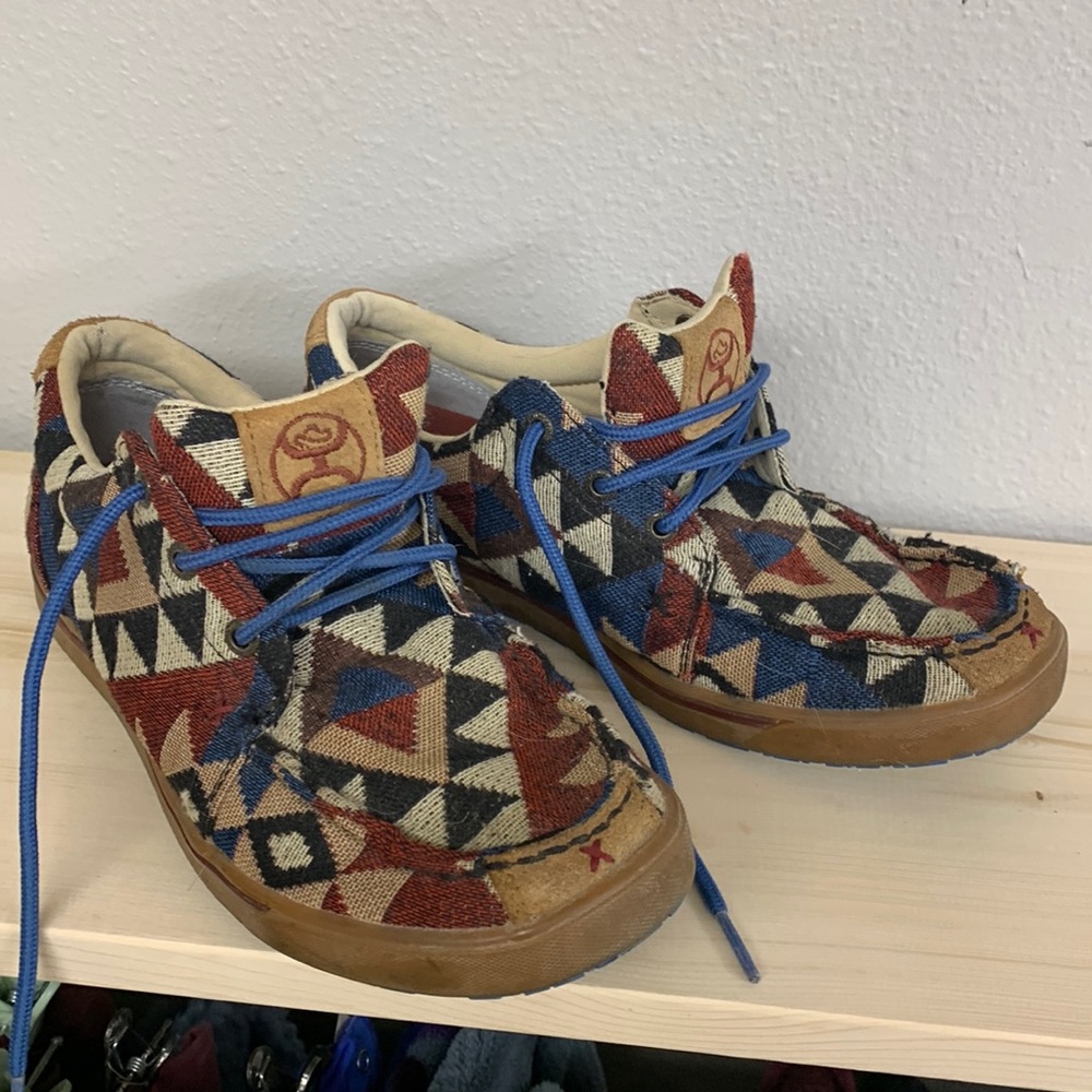 Twisted X Western Print Shoe
